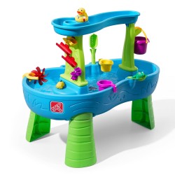 Step2 Rain Showers Splash Pond Watertafel Blauw met 13-delige accessoireset Waterspeelgoed voor kind