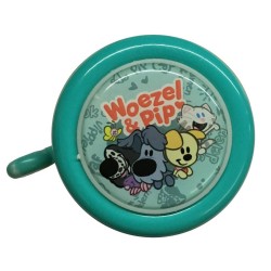Woezel & Pip fietsbel 53 mm groen