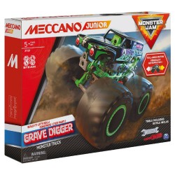Meccano bouwset Monster Jam Grave Digger groen 127-delig