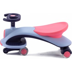 AMIGO Shuttle Trike loopauto junior roze/lichtblauw