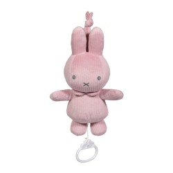 Nijntje - Muziekdoos Knuffel - Pink Baby Rib