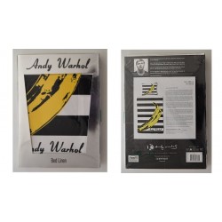 Andy Warhol Banaan Streep 1-Persoons Dekbedovertrek