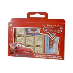 Cars Stempeldoos 12 Delig