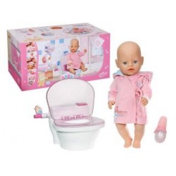 Zapf Creation Born Pop 43 cm + Potty